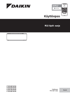 FTXF20-42F_Operation manual_3PFI717028-7J_Finnish download